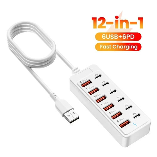 Usb charging station with - usb, 12